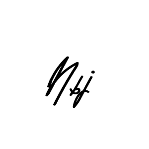 It looks lik you need a new signature style for name Nbj. Design unique handwritten (Asem Kandis PERSONAL USE) signature with our free signature maker in just a few clicks. Nbj signature style 9 images and pictures png