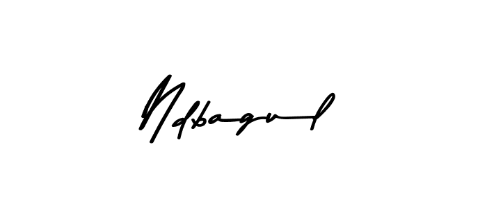 Ndbagul stylish signature style. Best Handwritten Sign (Asem Kandis PERSONAL USE) for my name. Handwritten Signature Collection Ideas for my name Ndbagul. Ndbagul signature style 9 images and pictures png