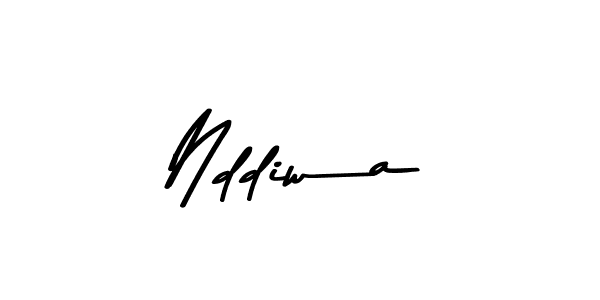 Design your own signature with our free online signature maker. With this signature software, you can create a handwritten (Asem Kandis PERSONAL USE) signature for name Nddiwa. Nddiwa signature style 9 images and pictures png