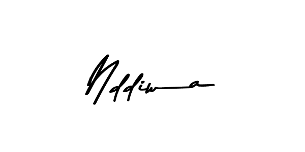 Design your own signature with our free online signature maker. With this signature software, you can create a handwritten (Asem Kandis PERSONAL USE) signature for name Nddiwa. Nddiwa signature style 9 images and pictures png