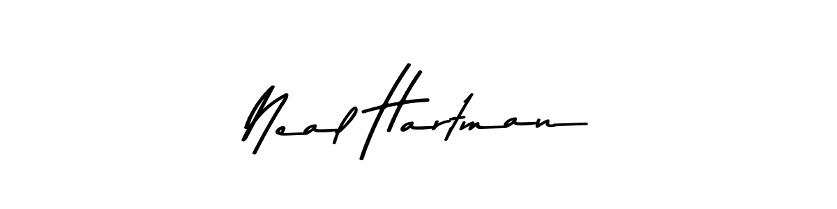 Use a signature maker to create a handwritten signature online. With this signature software, you can design (Asem Kandis PERSONAL USE) your own signature for name Neal Hartman. Neal Hartman signature style 9 images and pictures png