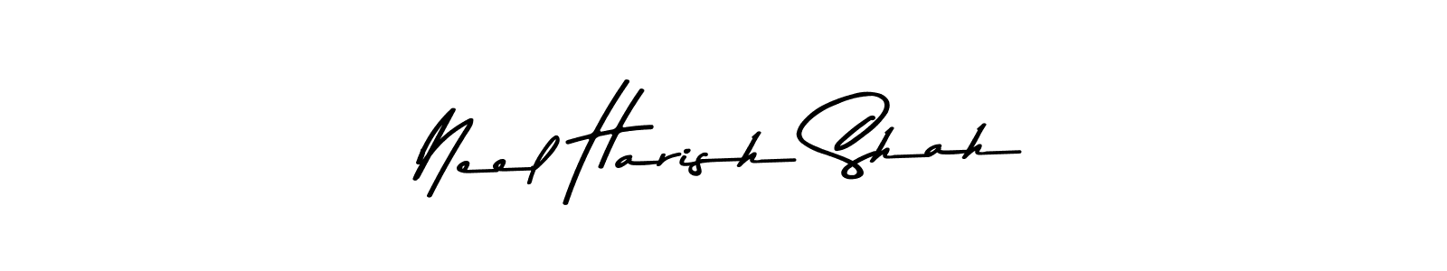 Here are the top 10 professional signature styles for the name Neel Harish Shah. These are the best autograph styles you can use for your name. Neel Harish Shah signature style 9 images and pictures png