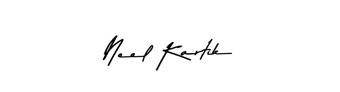 The best way (Asem Kandis PERSONAL USE) to make a short signature is to pick only two or three words in your name. The name Neel Kartik include a total of six letters. For converting this name. Neel Kartik signature style 9 images and pictures png