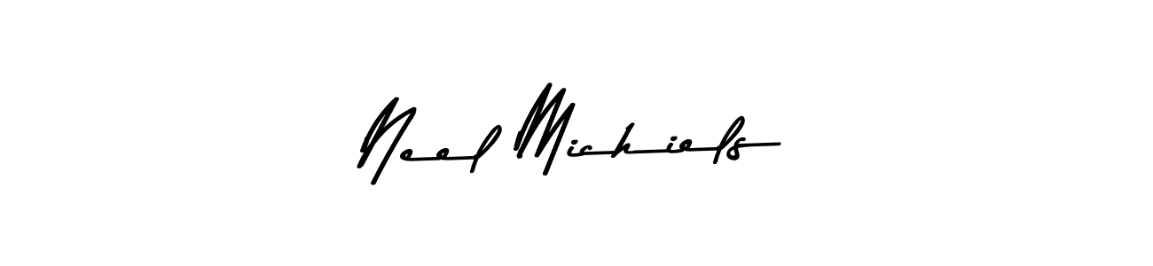 Make a short Neel Michiels signature style. Manage your documents anywhere anytime using Asem Kandis PERSONAL USE. Create and add eSignatures, submit forms, share and send files easily. Neel Michiels signature style 9 images and pictures png