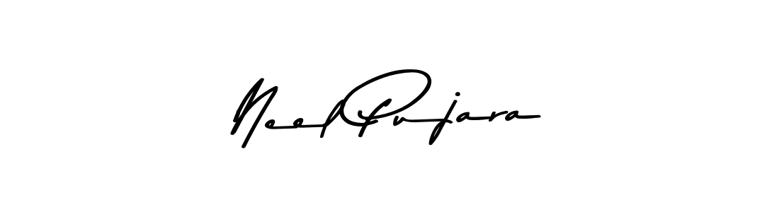 How to make Neel Pujara signature? Asem Kandis PERSONAL USE is a professional autograph style. Create handwritten signature for Neel Pujara name. Neel Pujara signature style 9 images and pictures png