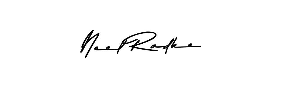 if you are searching for the best signature style for your name Neel Radke. so please give up your signature search. here we have designed multiple signature styles  using Asem Kandis PERSONAL USE. Neel Radke signature style 9 images and pictures png