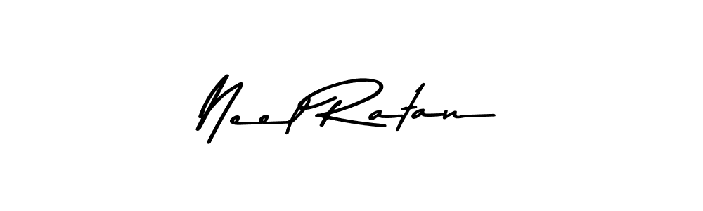 Neel Ratan stylish signature style. Best Handwritten Sign (Asem Kandis PERSONAL USE) for my name. Handwritten Signature Collection Ideas for my name Neel Ratan. Neel Ratan signature style 9 images and pictures png