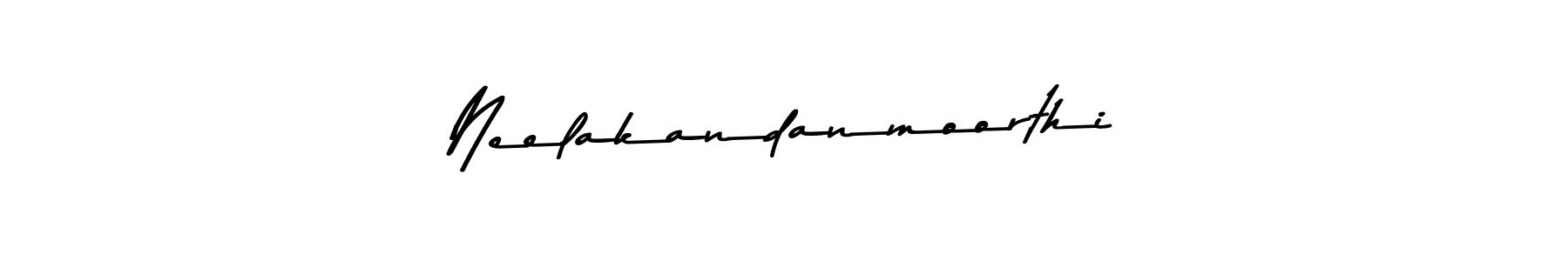 Neelakandanmoorthi stylish signature style. Best Handwritten Sign (Asem Kandis PERSONAL USE) for my name. Handwritten Signature Collection Ideas for my name Neelakandanmoorthi. Neelakandanmoorthi signature style 9 images and pictures png