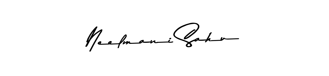 Asem Kandis PERSONAL USE is a professional signature style that is perfect for those who want to add a touch of class to their signature. It is also a great choice for those who want to make their signature more unique. Get Neelmani Sahu name to fancy signature for free. Neelmani Sahu signature style 9 images and pictures png