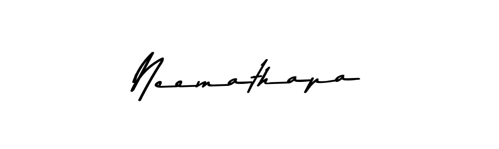 The best way (Asem Kandis PERSONAL USE) to make a short signature is to pick only two or three words in your name. The name Neemathapa include a total of six letters. For converting this name. Neemathapa signature style 9 images and pictures png