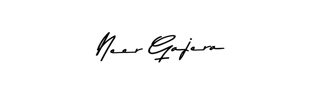 The best way (Asem Kandis PERSONAL USE) to make a short signature is to pick only two or three words in your name. The name Neer Gajera include a total of six letters. For converting this name. Neer Gajera signature style 9 images and pictures png