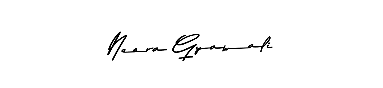 Design your own signature with our free online signature maker. With this signature software, you can create a handwritten (Asem Kandis PERSONAL USE) signature for name Neera Gyawali. Neera Gyawali signature style 9 images and pictures png