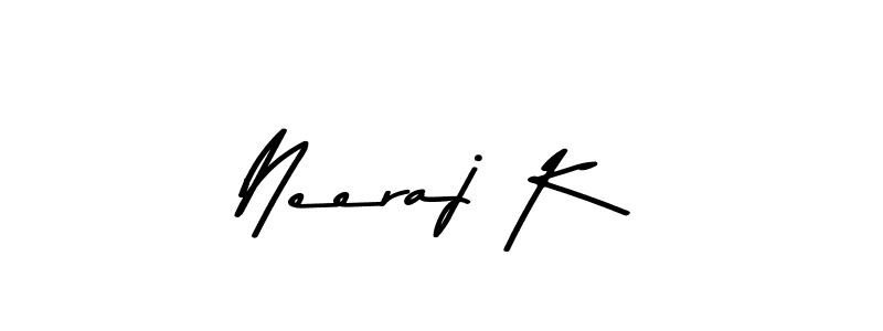 Also You can easily find your signature by using the search form. We will create Neeraj K name handwritten signature images for you free of cost using Asem Kandis PERSONAL USE sign style. Neeraj K signature style 9 images and pictures png