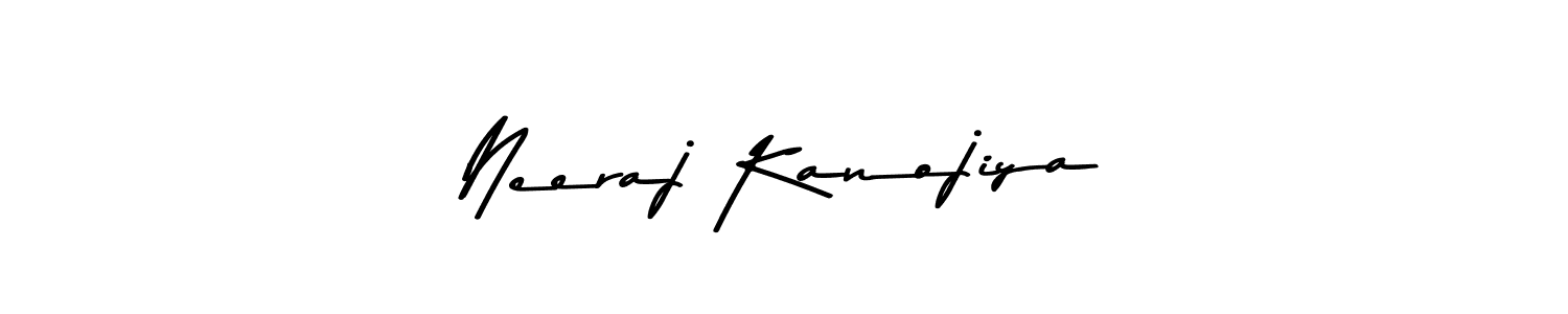 Neeraj Kanojiya stylish signature style. Best Handwritten Sign (Asem Kandis PERSONAL USE) for my name. Handwritten Signature Collection Ideas for my name Neeraj Kanojiya. Neeraj Kanojiya signature style 9 images and pictures png