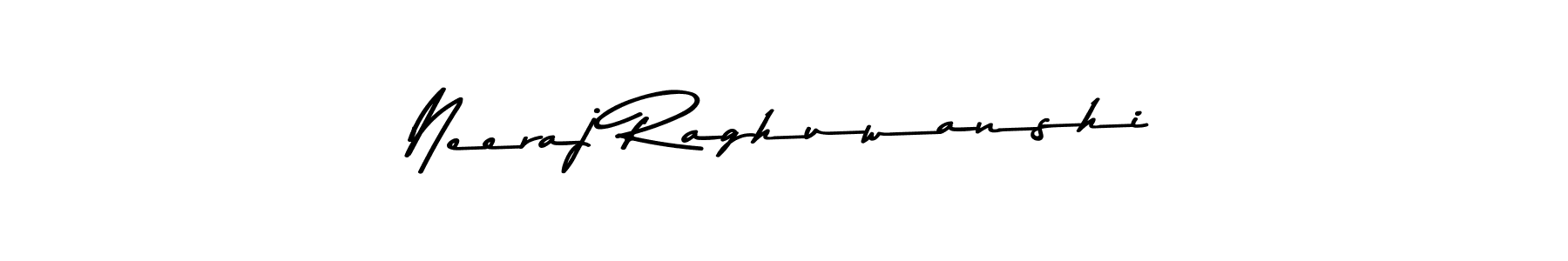 Design your own signature with our free online signature maker. With this signature software, you can create a handwritten (Asem Kandis PERSONAL USE) signature for name Neeraj Raghuwanshi. Neeraj Raghuwanshi signature style 9 images and pictures png