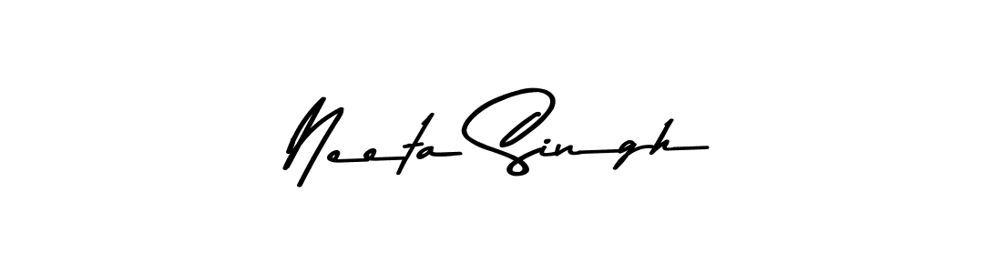 How to make Neeta Singh signature? Asem Kandis PERSONAL USE is a professional autograph style. Create handwritten signature for Neeta Singh name. Neeta Singh signature style 9 images and pictures png