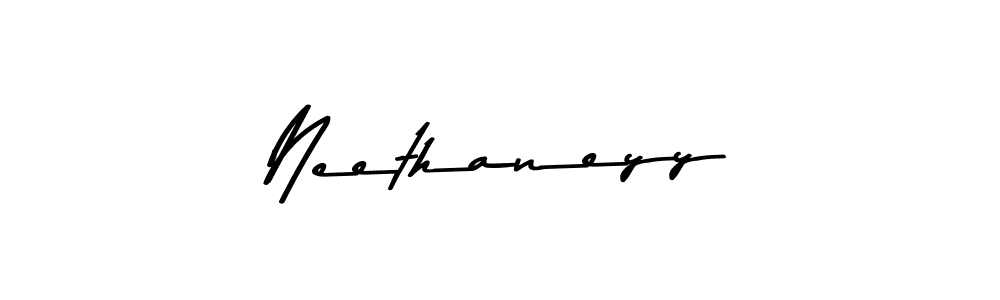 You should practise on your own different ways (Asem Kandis PERSONAL USE) to write your name (Neethaneyy) in signature. don't let someone else do it for you. Neethaneyy signature style 9 images and pictures png