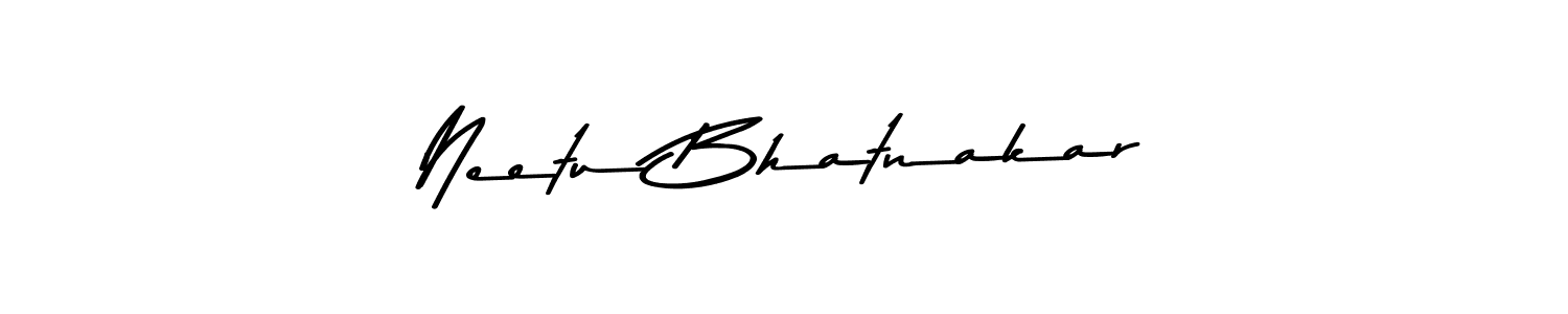 This is the best signature style for the Neetu Bhatnakar name. Also you like these signature font (Asem Kandis PERSONAL USE). Mix name signature. Neetu Bhatnakar signature style 9 images and pictures png