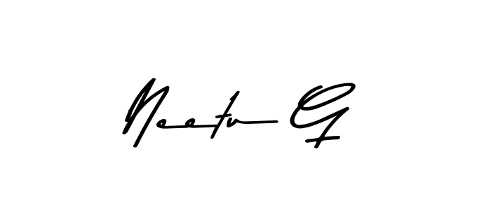 Also we have Neetu G name is the best signature style. Create professional handwritten signature collection using Asem Kandis PERSONAL USE autograph style. Neetu G signature style 9 images and pictures png
