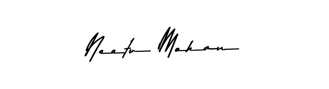 Neetu Mohan stylish signature style. Best Handwritten Sign (Asem Kandis PERSONAL USE) for my name. Handwritten Signature Collection Ideas for my name Neetu Mohan. Neetu Mohan signature style 9 images and pictures png