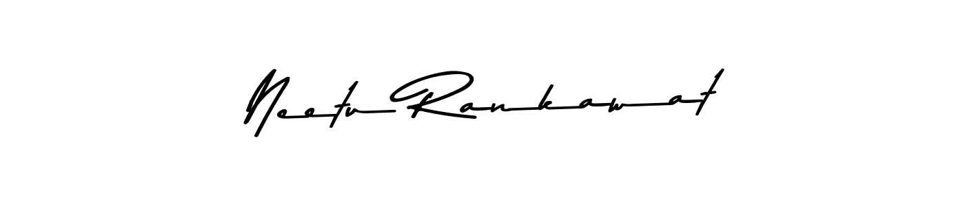 You should practise on your own different ways (Asem Kandis PERSONAL USE) to write your name (Neetu Rankawat) in signature. don't let someone else do it for you. Neetu Rankawat signature style 9 images and pictures png