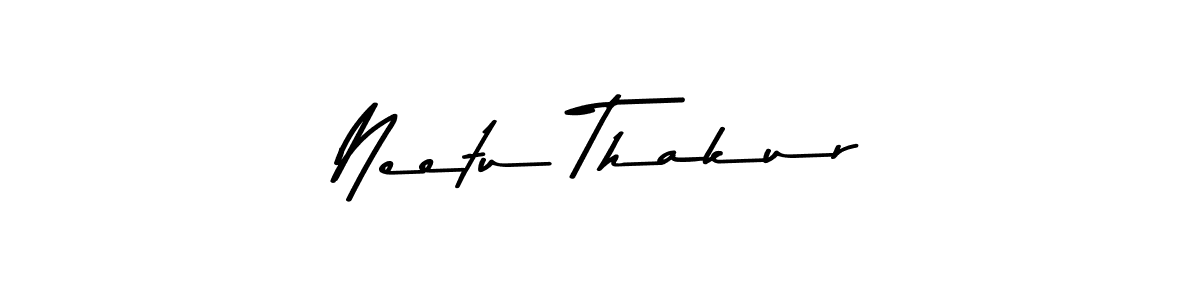 Use a signature maker to create a handwritten signature online. With this signature software, you can design (Asem Kandis PERSONAL USE) your own signature for name Neetu Thakur. Neetu Thakur signature style 9 images and pictures png