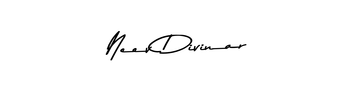 if you are searching for the best signature style for your name Neev Divinar. so please give up your signature search. here we have designed multiple signature styles  using Asem Kandis PERSONAL USE. Neev Divinar signature style 9 images and pictures png