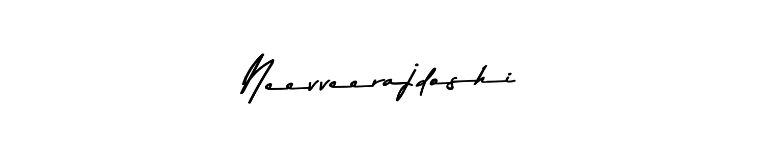 Make a beautiful signature design for name Neevveerajdoshi. With this signature (Asem Kandis PERSONAL USE) style, you can create a handwritten signature for free. Neevveerajdoshi signature style 9 images and pictures png
