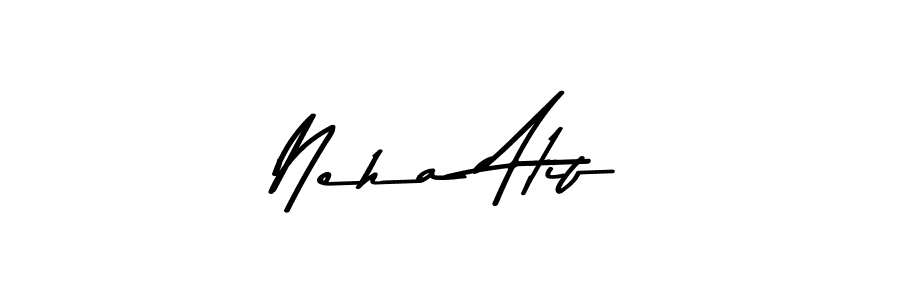 How to make Neha Atif signature? Asem Kandis PERSONAL USE is a professional autograph style. Create handwritten signature for Neha Atif name. Neha Atif signature style 9 images and pictures png