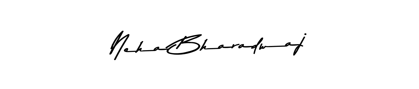 Create a beautiful signature design for name Neha Bharadwaj. With this signature (Asem Kandis PERSONAL USE) fonts, you can make a handwritten signature for free. Neha Bharadwaj signature style 9 images and pictures png