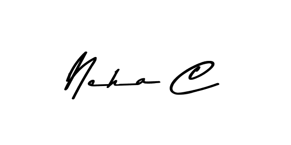 Here are the top 10 professional signature styles for the name Neha C. These are the best autograph styles you can use for your name. Neha C signature style 9 images and pictures png