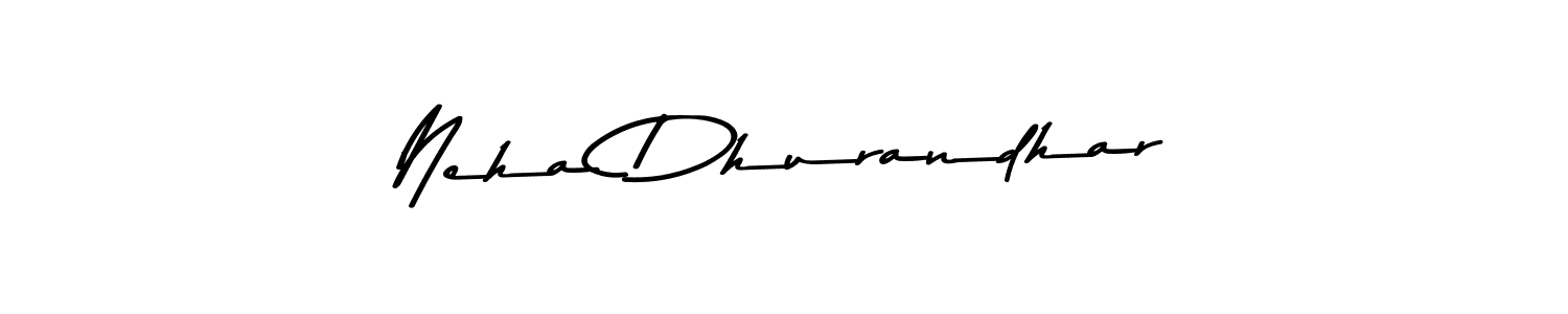 Also we have Neha Dhurandhar name is the best signature style. Create professional handwritten signature collection using Asem Kandis PERSONAL USE autograph style. Neha Dhurandhar signature style 9 images and pictures png
