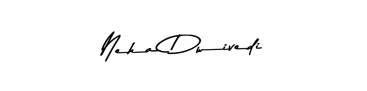 How to make Neha Dwivedi name signature. Use Asem Kandis PERSONAL USE style for creating short signs online. This is the latest handwritten sign. Neha Dwivedi signature style 9 images and pictures png