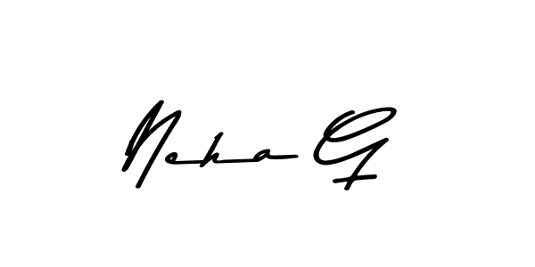 The best way (Asem Kandis PERSONAL USE) to make a short signature is to pick only two or three words in your name. The name Neha G include a total of six letters. For converting this name. Neha G signature style 9 images and pictures png