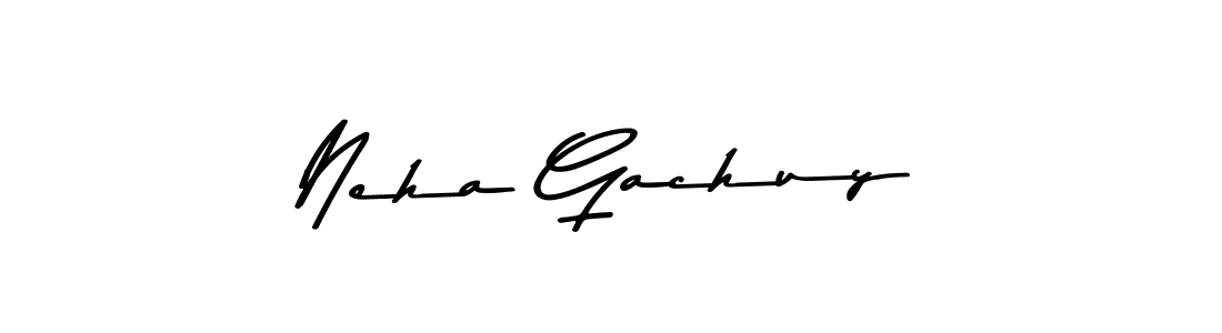 Make a short Neha Gachuy signature style. Manage your documents anywhere anytime using Asem Kandis PERSONAL USE. Create and add eSignatures, submit forms, share and send files easily. Neha Gachuy signature style 9 images and pictures png