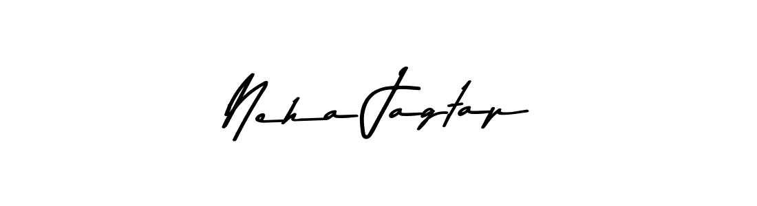 Create a beautiful signature design for name Neha Jagtap. With this signature (Asem Kandis PERSONAL USE) fonts, you can make a handwritten signature for free. Neha Jagtap signature style 9 images and pictures png