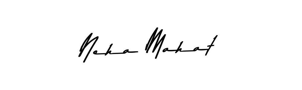 Also You can easily find your signature by using the search form. We will create Neha Mahat name handwritten signature images for you free of cost using Asem Kandis PERSONAL USE sign style. Neha Mahat signature style 9 images and pictures png