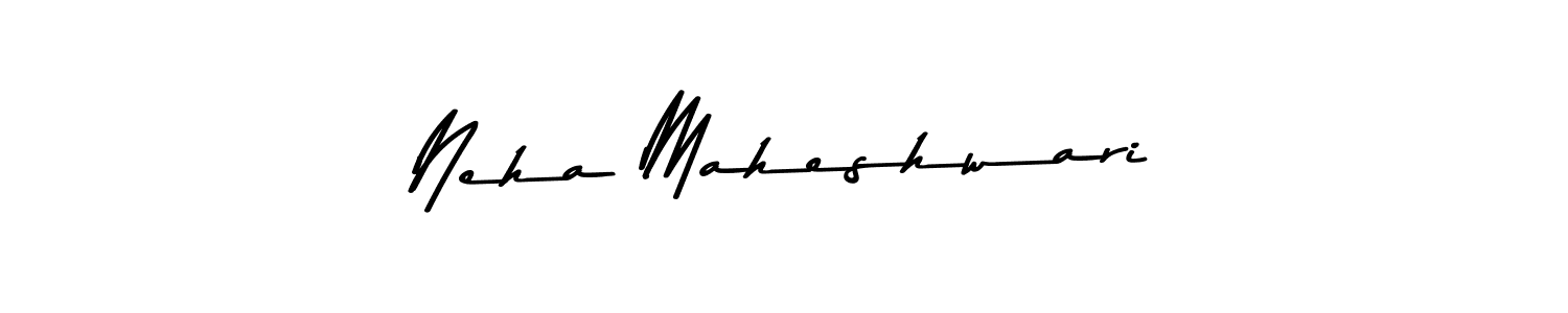 Neha Maheshwari stylish signature style. Best Handwritten Sign (Asem Kandis PERSONAL USE) for my name. Handwritten Signature Collection Ideas for my name Neha Maheshwari. Neha Maheshwari signature style 9 images and pictures png