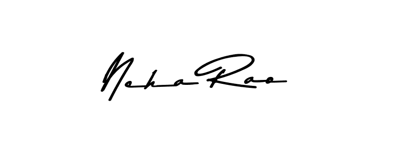 Make a beautiful signature design for name Neha Rao. With this signature (Asem Kandis PERSONAL USE) style, you can create a handwritten signature for free. Neha Rao signature style 9 images and pictures png