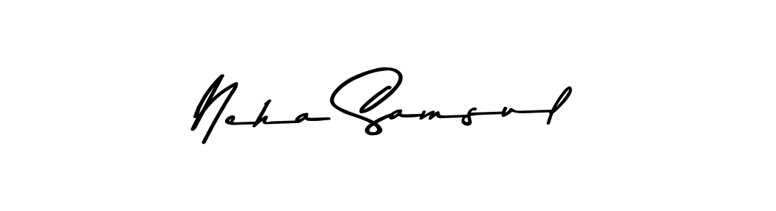 Similarly Asem Kandis PERSONAL USE is the best handwritten signature design. Signature creator online .You can use it as an online autograph creator for name Neha Samsul. Neha Samsul signature style 9 images and pictures png