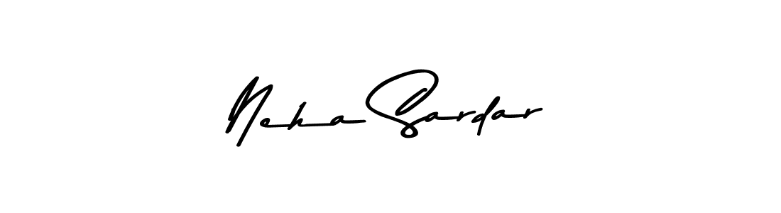 Design your own signature with our free online signature maker. With this signature software, you can create a handwritten (Asem Kandis PERSONAL USE) signature for name Neha Sardar. Neha Sardar signature style 9 images and pictures png