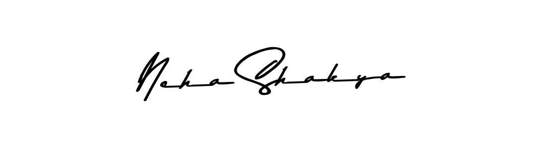 Use a signature maker to create a handwritten signature online. With this signature software, you can design (Asem Kandis PERSONAL USE) your own signature for name Neha Shakya. Neha Shakya signature style 9 images and pictures png