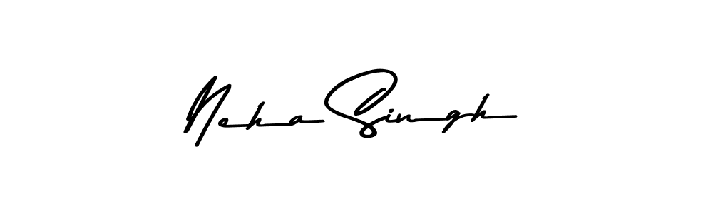 Make a beautiful signature design for name Neha Singh. With this signature (Asem Kandis PERSONAL USE) style, you can create a handwritten signature for free. Neha Singh signature style 9 images and pictures png