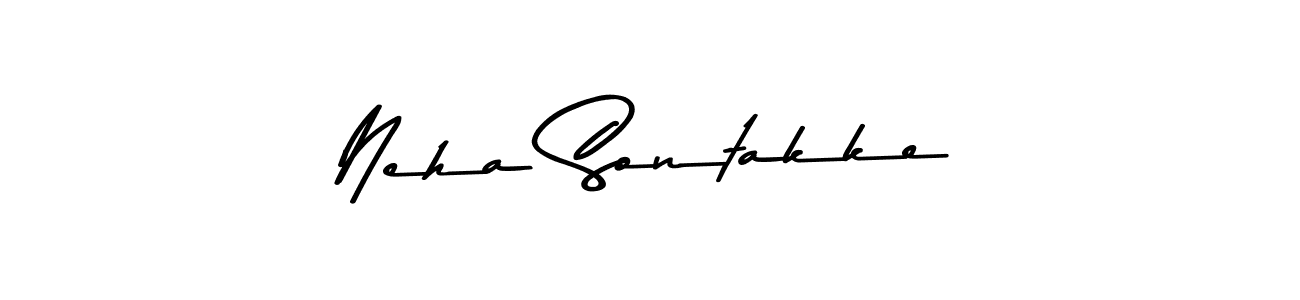 Also we have Neha Sontakke name is the best signature style. Create professional handwritten signature collection using Asem Kandis PERSONAL USE autograph style. Neha Sontakke signature style 9 images and pictures png