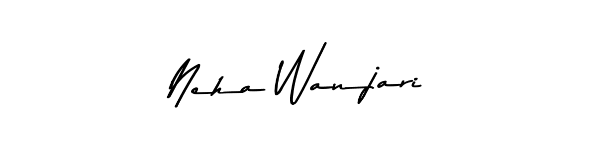 How to make Neha Wanjari signature? Asem Kandis PERSONAL USE is a professional autograph style. Create handwritten signature for Neha Wanjari name. Neha Wanjari signature style 9 images and pictures png