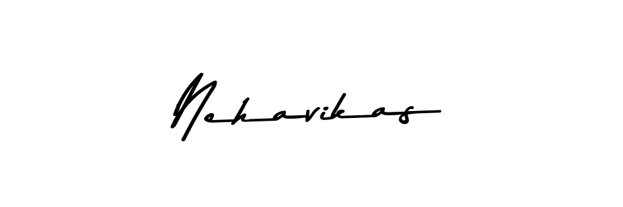 Similarly Asem Kandis PERSONAL USE is the best handwritten signature design. Signature creator online .You can use it as an online autograph creator for name Nehavikas. Nehavikas signature style 9 images and pictures png