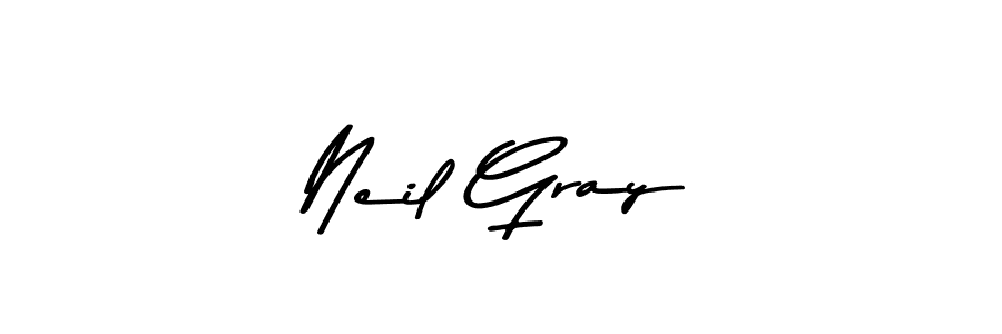 Design your own signature with our free online signature maker. With this signature software, you can create a handwritten (Asem Kandis PERSONAL USE) signature for name Neil Gray. Neil Gray signature style 9 images and pictures png