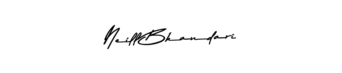 Here are the top 10 professional signature styles for the name Neill Bhandari. These are the best autograph styles you can use for your name. Neill Bhandari signature style 9 images and pictures png