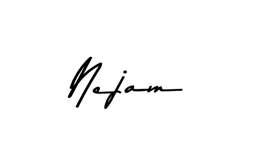 How to Draw Nejam signature style? Asem Kandis PERSONAL USE is a latest design signature styles for name Nejam. Nejam signature style 9 images and pictures png