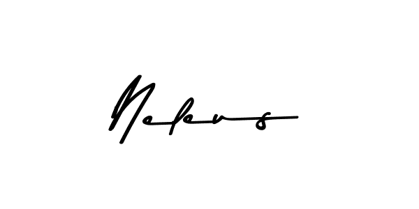 Make a beautiful signature design for name Neleus. With this signature (Asem Kandis PERSONAL USE) style, you can create a handwritten signature for free. Neleus signature style 9 images and pictures png